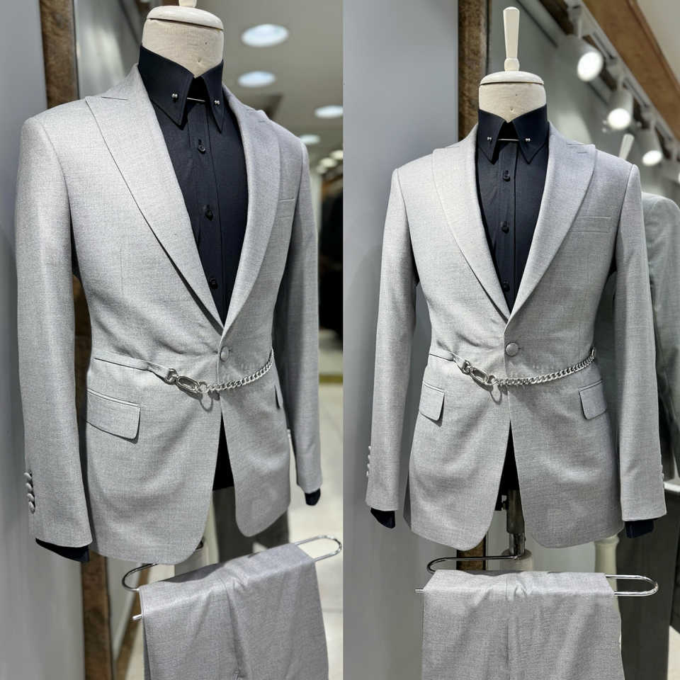 Men'S Formal Wear No Suit - Повседневные мужские костюмы, комплект из трех