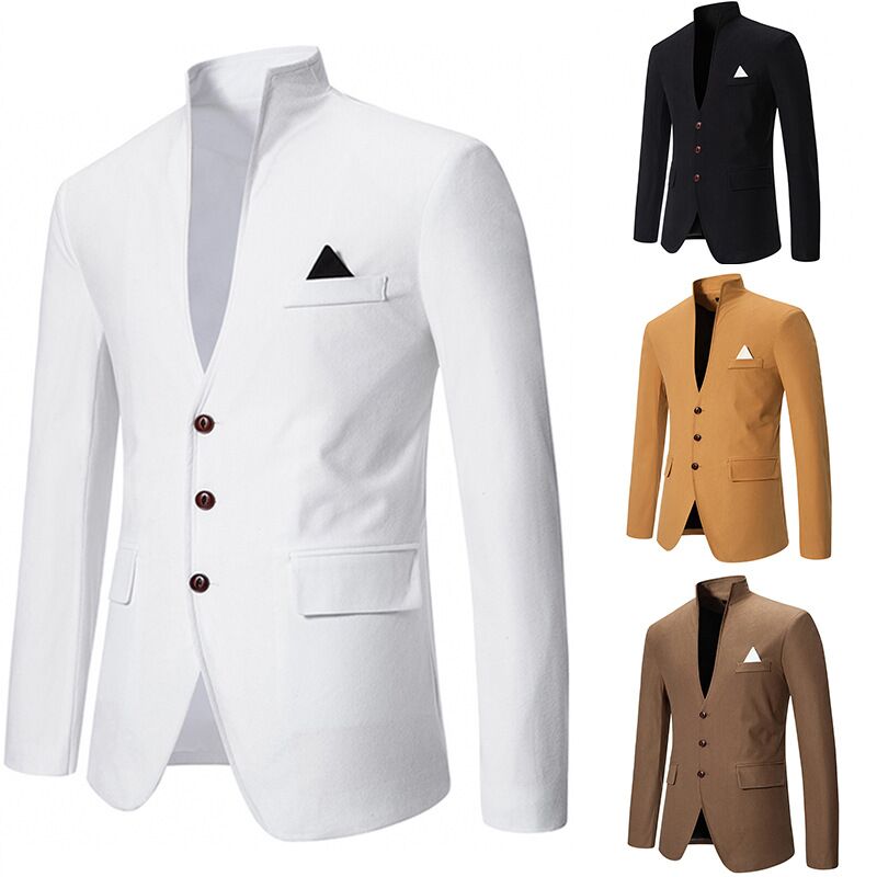 Men Formal Wear Top - Повседневный мужской смокинг для свадьбы, без