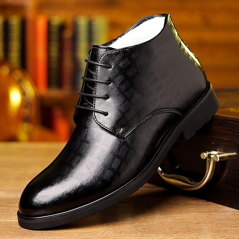 Men Formal Wear Top - Мужские зимние деловые деловые ботинки в