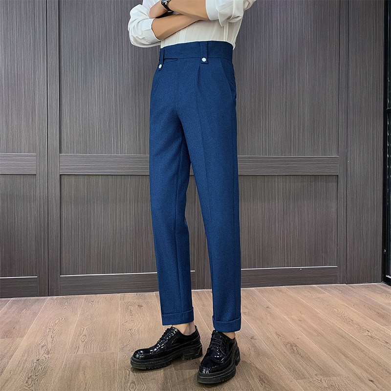 Мужские брюки с высокой талией – обзор и цена Men Formal Wear Top