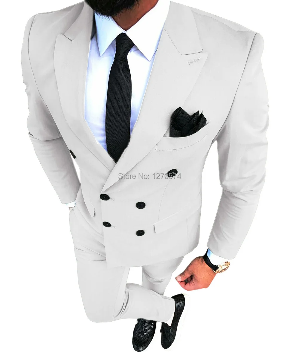 Мужской костюм, двубортный, ол – обзор и цена Men Formal Wear Green