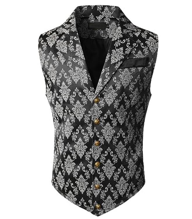 Мужской жилет с викторианским  – обзор и цена Men Formal Wear Vest