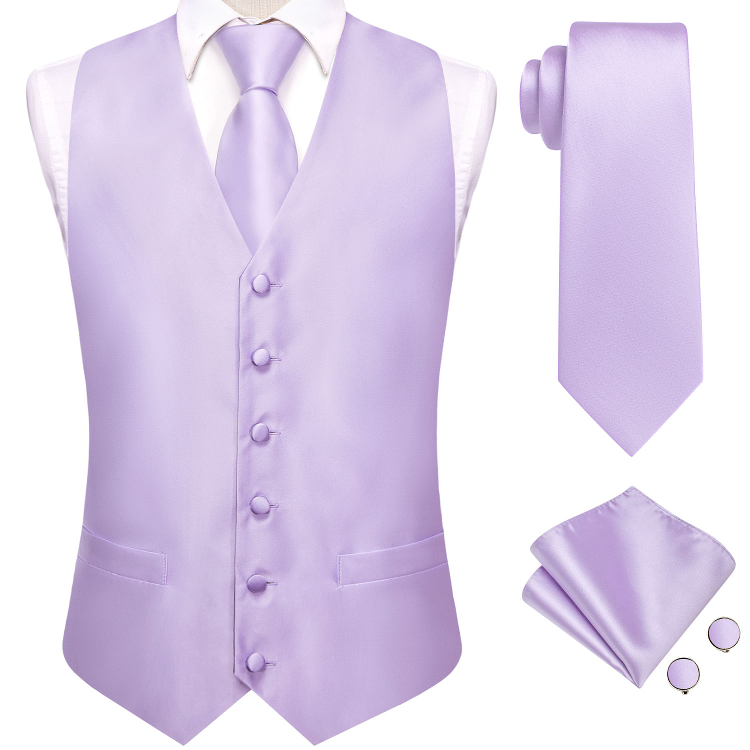 Мужской костюмный жилет Hi-Tie – обзор и цена Men Formal Wear Vest