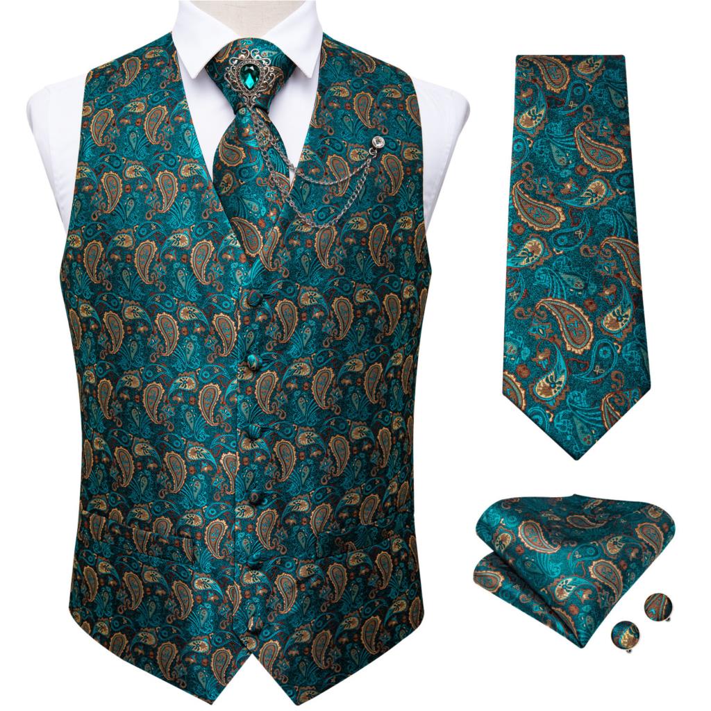 Новый мужской жилет для смокин – обзор и цена Men Formal Wear Vest