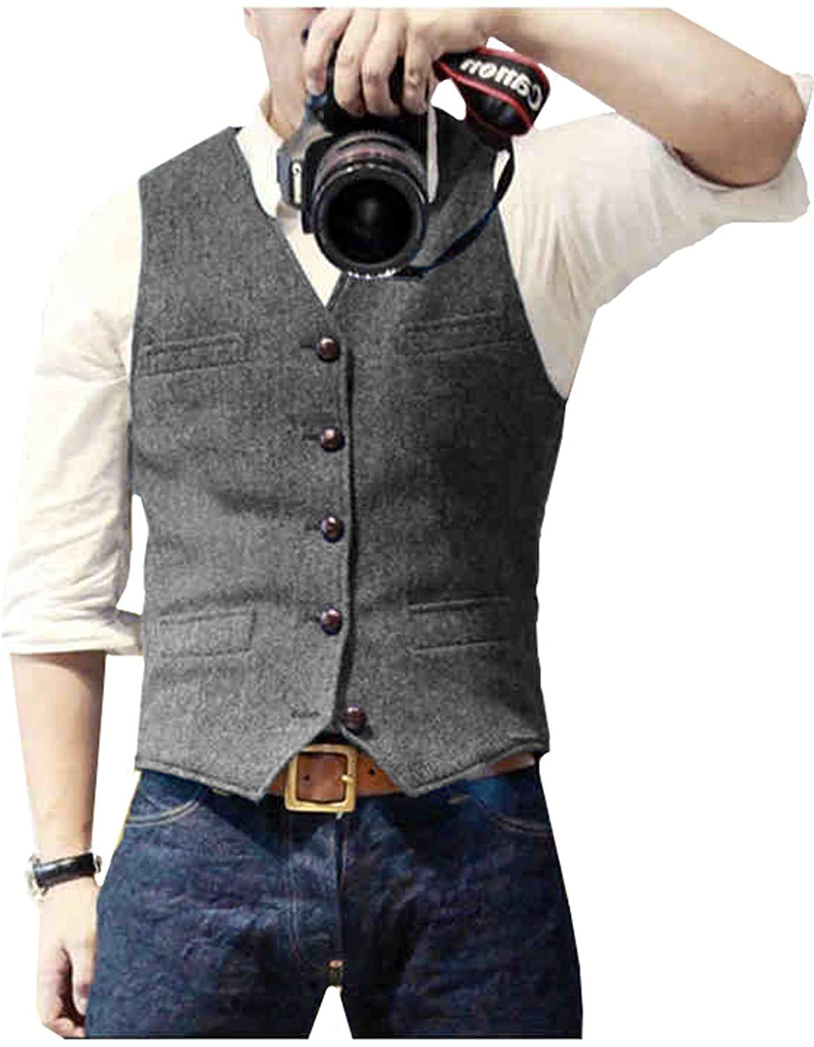 Мужской костюмный жилет с V-об – обзор и цена Men Formal Wear Vest